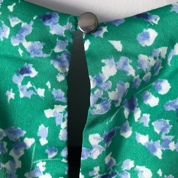 BANANA REPUBLIC RACER NECK ASYMMETRICAL DRESS - Picture 6 of 8